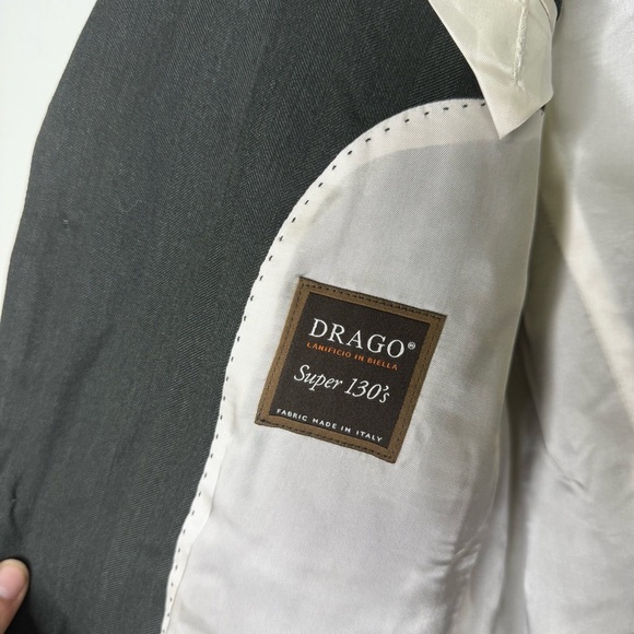 Suitsupply Men’s Wool Havana Tulip Slim Fit Blazer Size 36 Charcoal - Picture 5 of 8